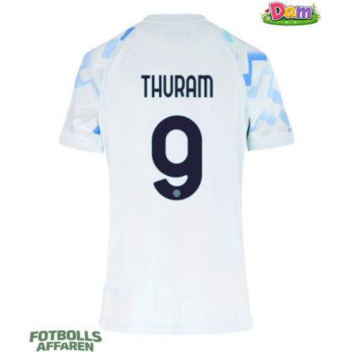 Inter Milan Marcus Thuram #9 Bortatröja Kvinnor 2025-26 Kortärmad